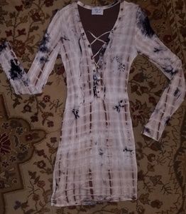 Sexy Tie-Dye Dress